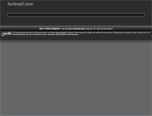 Tablet Screenshot of fartmail.com